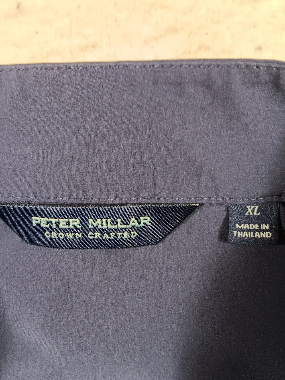 Peter Millar Vest Mens XL Blue Crown Crafted Contour Performance Husqvarna 1903